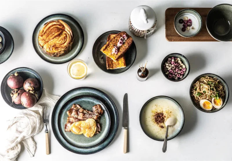 Horizon Glazed Sallow Dinnerware