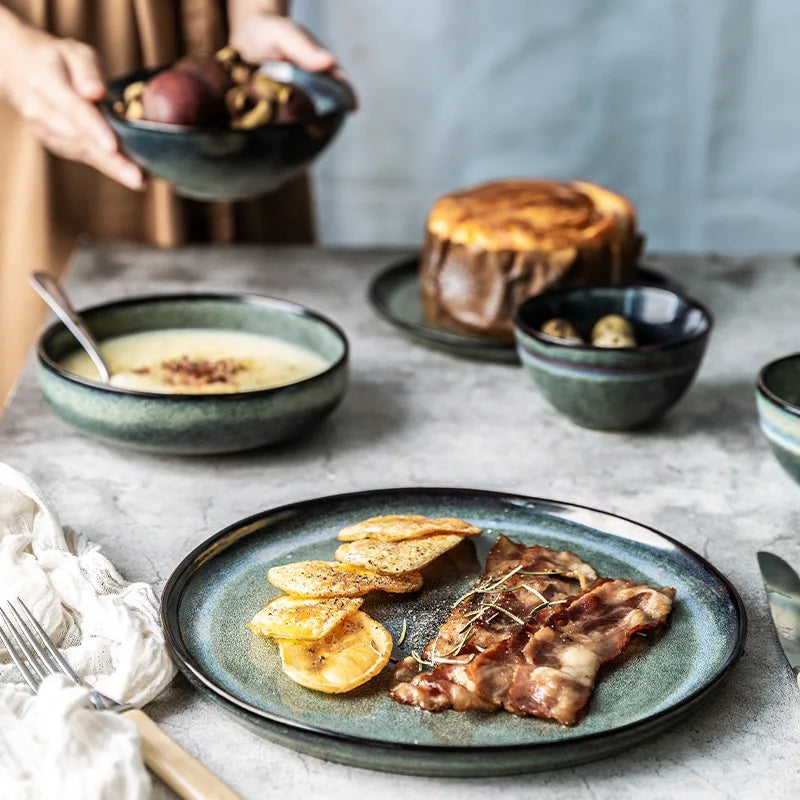 Horizon Glazed Sallow Dinnerware