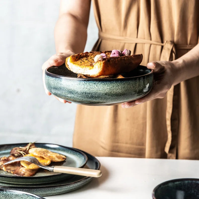 Horizon Glazed Sallow Dinnerware