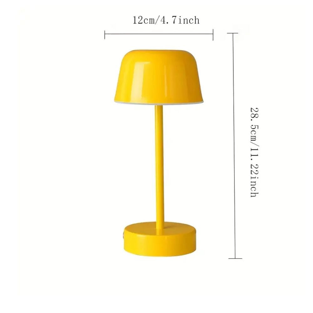 Lustra L-Shaped LED Mushroom Lamp Sun Yellow