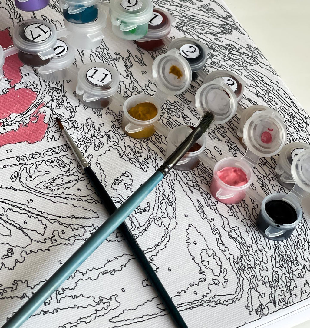 Personalized Custom Paint by Number Kit