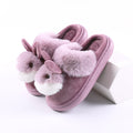 Bunny Face Plush Slippers