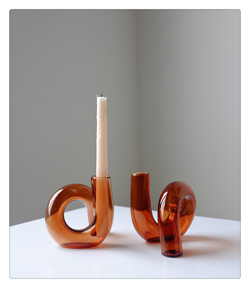 In the Loop Hydroponic Vase & Candle Holder - Archive