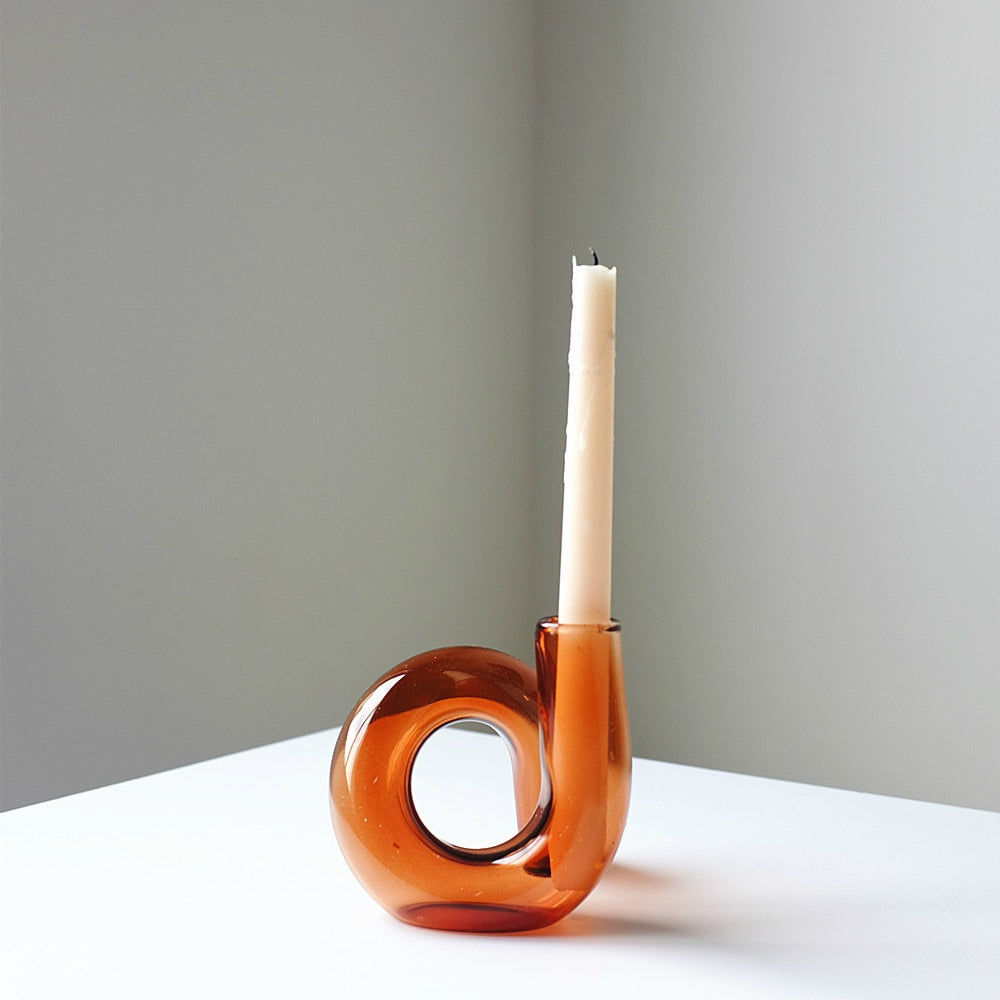 In the Loop Hydroponic Vase & Candle Holder - Archive