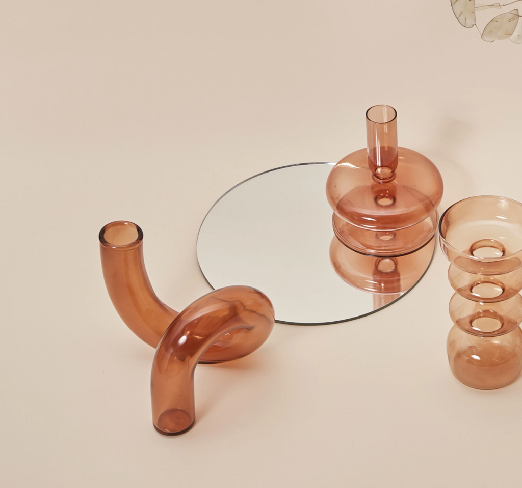 In the Loop Hydroponic Vase & Candle Holder - Archive