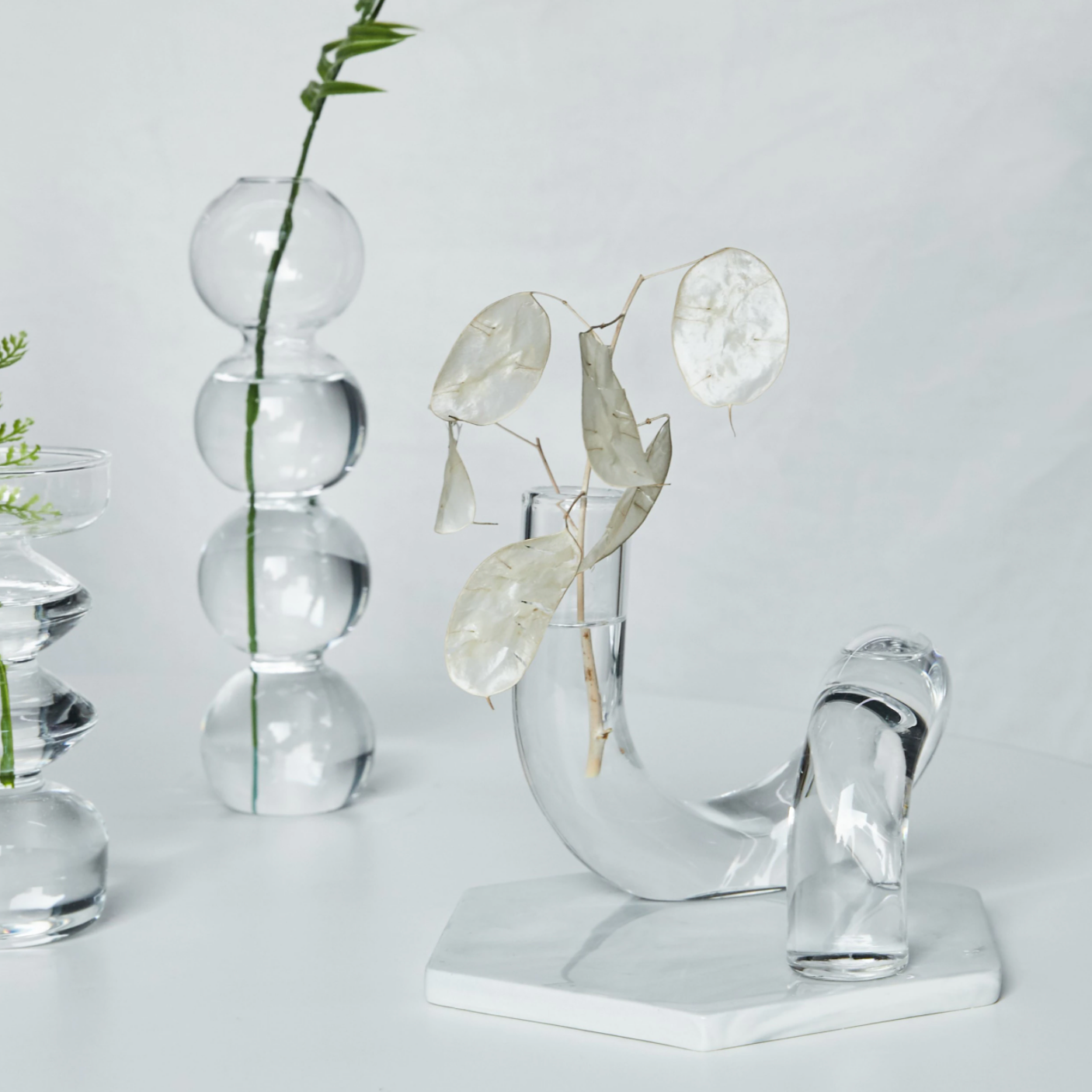In the Loop Hydroponic Vase & Candle Holder - Archive