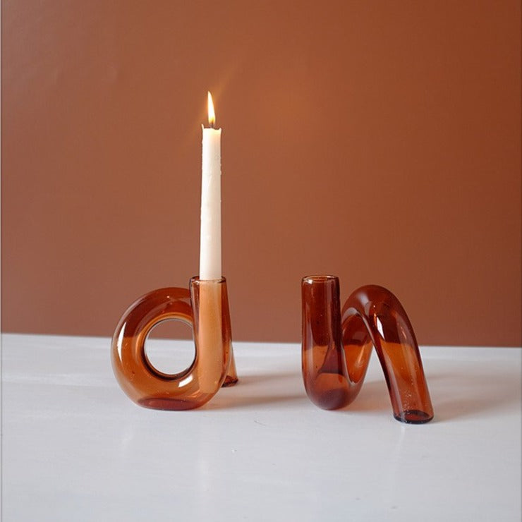 In the Loop Hydroponic Vase & Candle Holder - Archive