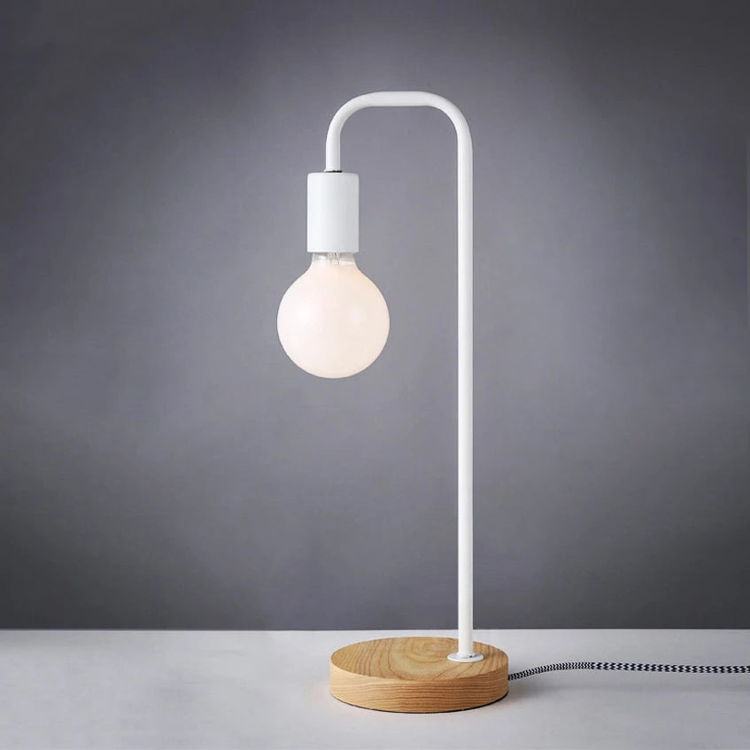 Industrial Single Bulb Desk Lamp