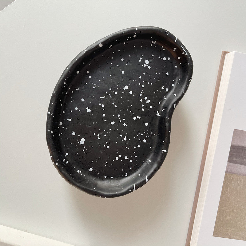 Ink Spots Footed Catch All Tray