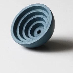 Inner Circle Wall Knobs Blue Medium