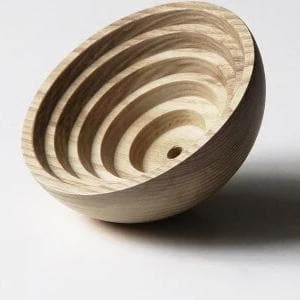Inner Circle Wall Knobs Natural Large