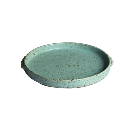 Jade Stoneware Ceramic Dinnerware Plate L