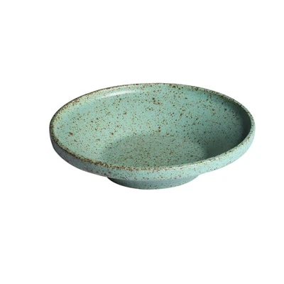Jade Stoneware Ceramic Dinnerware Deep Plate