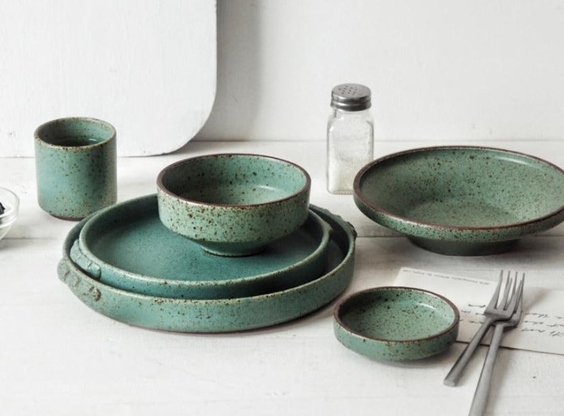 Jade Stoneware Ceramic Dinnerware