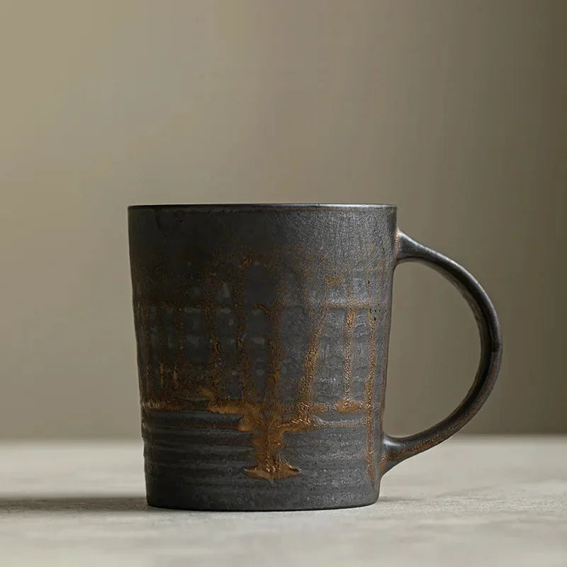 Forged Artisanal Ceramic Mugs Tea