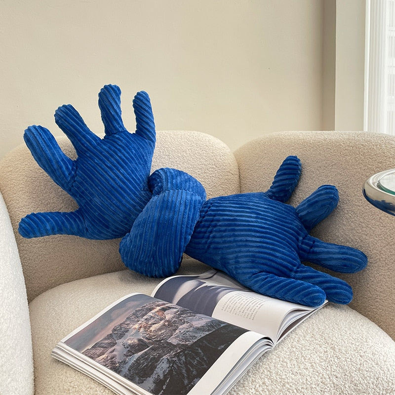 Jazz Hands Corduroy Knotted Pillow