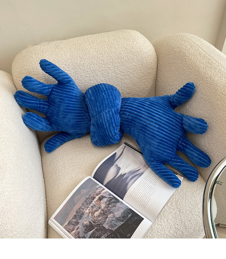 Jazz Hands Corduroy Knotted Pillow