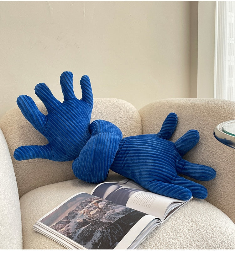Jazz Hands Corduroy Knotted Pillow