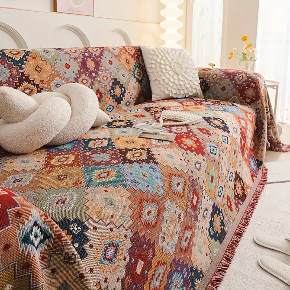 Jewel Vintage Mosaic Sofa Cover Mystic Mosaic