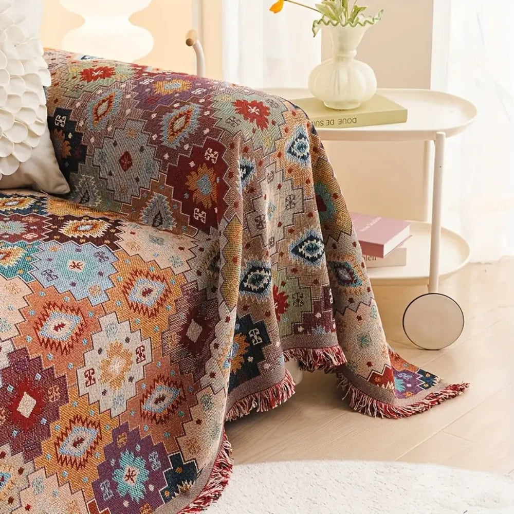 Jewel Vintage Mosaic Sofa Cover