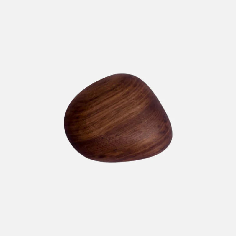 Key Holder Strong Magnetic Hooks Black Walnut Small Rock