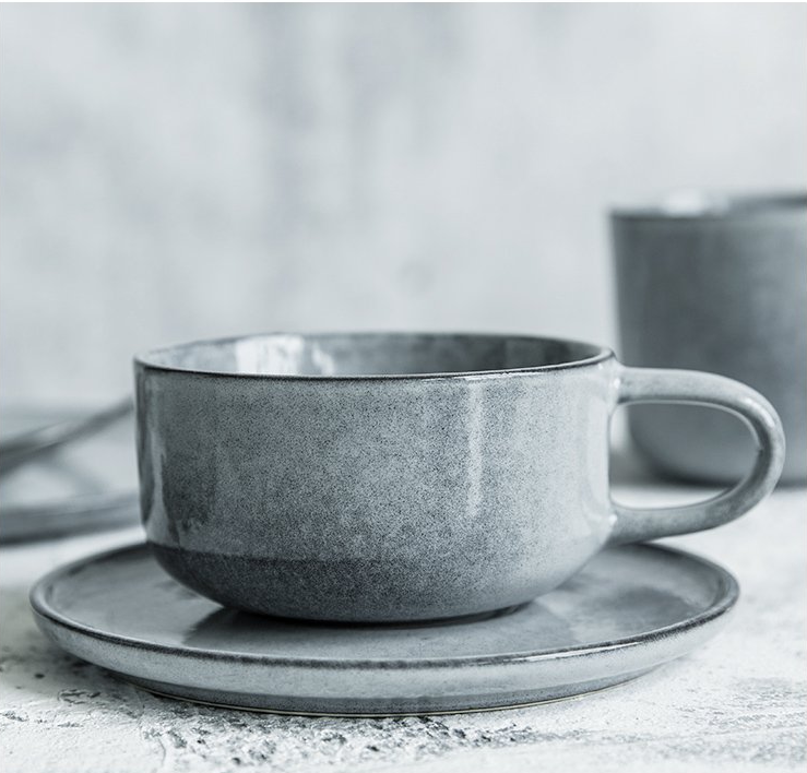 Kireina Porcelain Cup & Plate Set