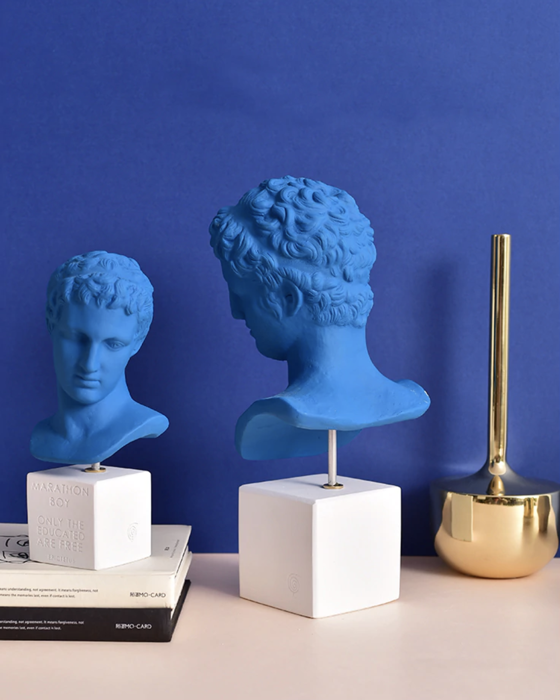 Klein Blue David's Head Statue - Final Sale