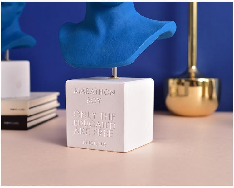 Klein Blue David's Head Statue - Final Sale