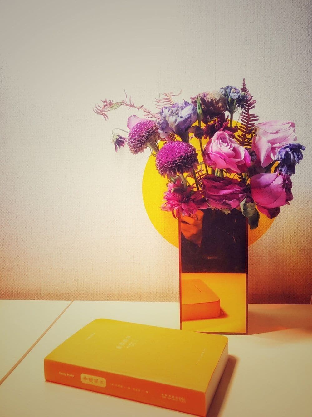 Light Transit Acrylic Vase & Desktop Accent - Final Sale