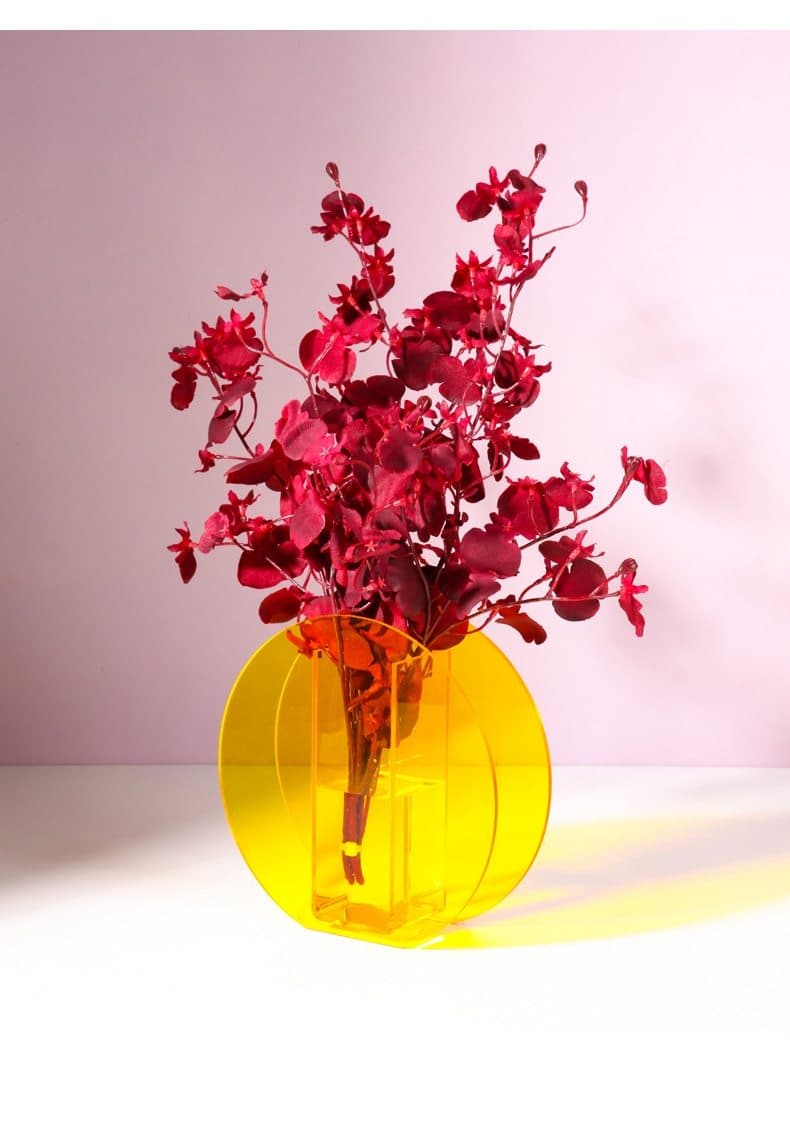 Light Transit Acrylic Vase & Desktop Accent - Final Sale