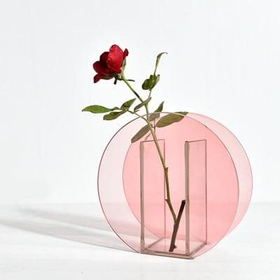 Light Transit Acrylic Vase & Desktop Accent - Final Sale