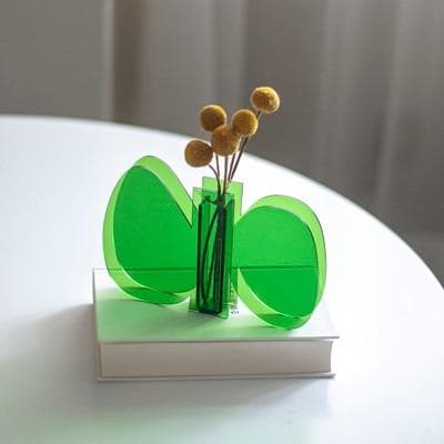 Light Transit Acrylic Vase & Desktop Accent - Final Sale