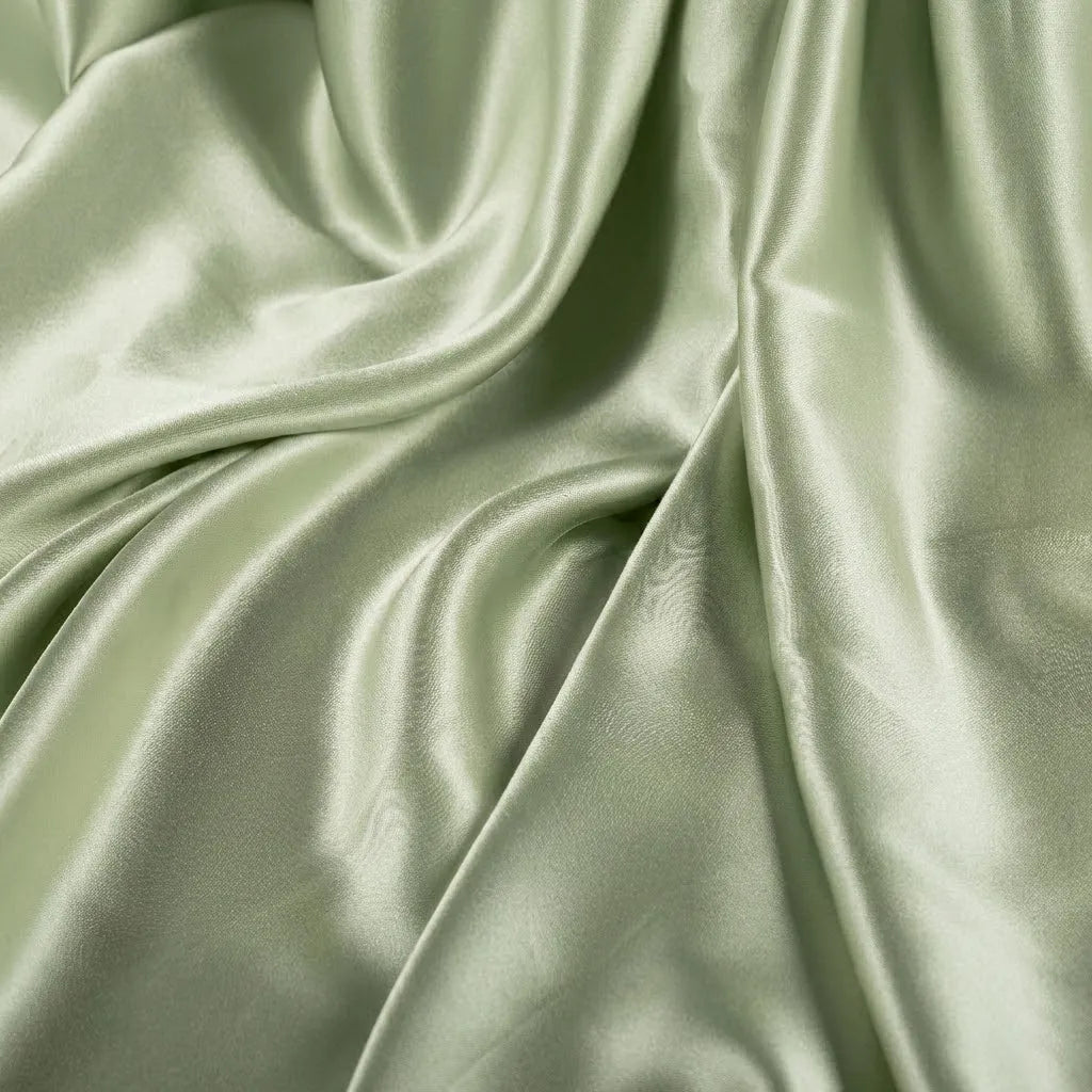 Light Green 19 Momme Flat Sheet
