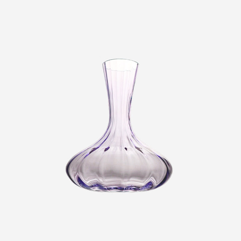 Lilac Wine Luxury Glass & Decanter Decanter