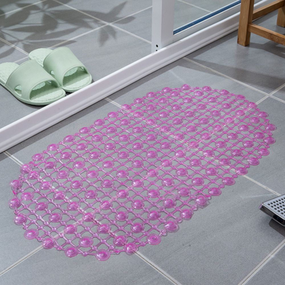 Velvra Non-Slip Shower Mat Lilac Blush