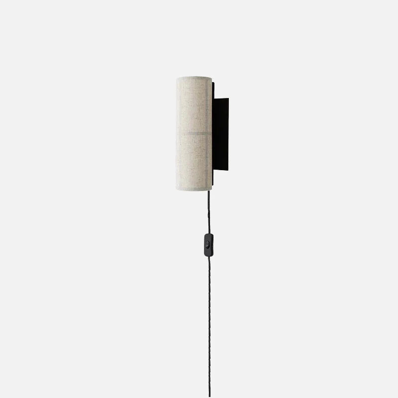 Lina Woven Fabric Wall Lamp Plug-In