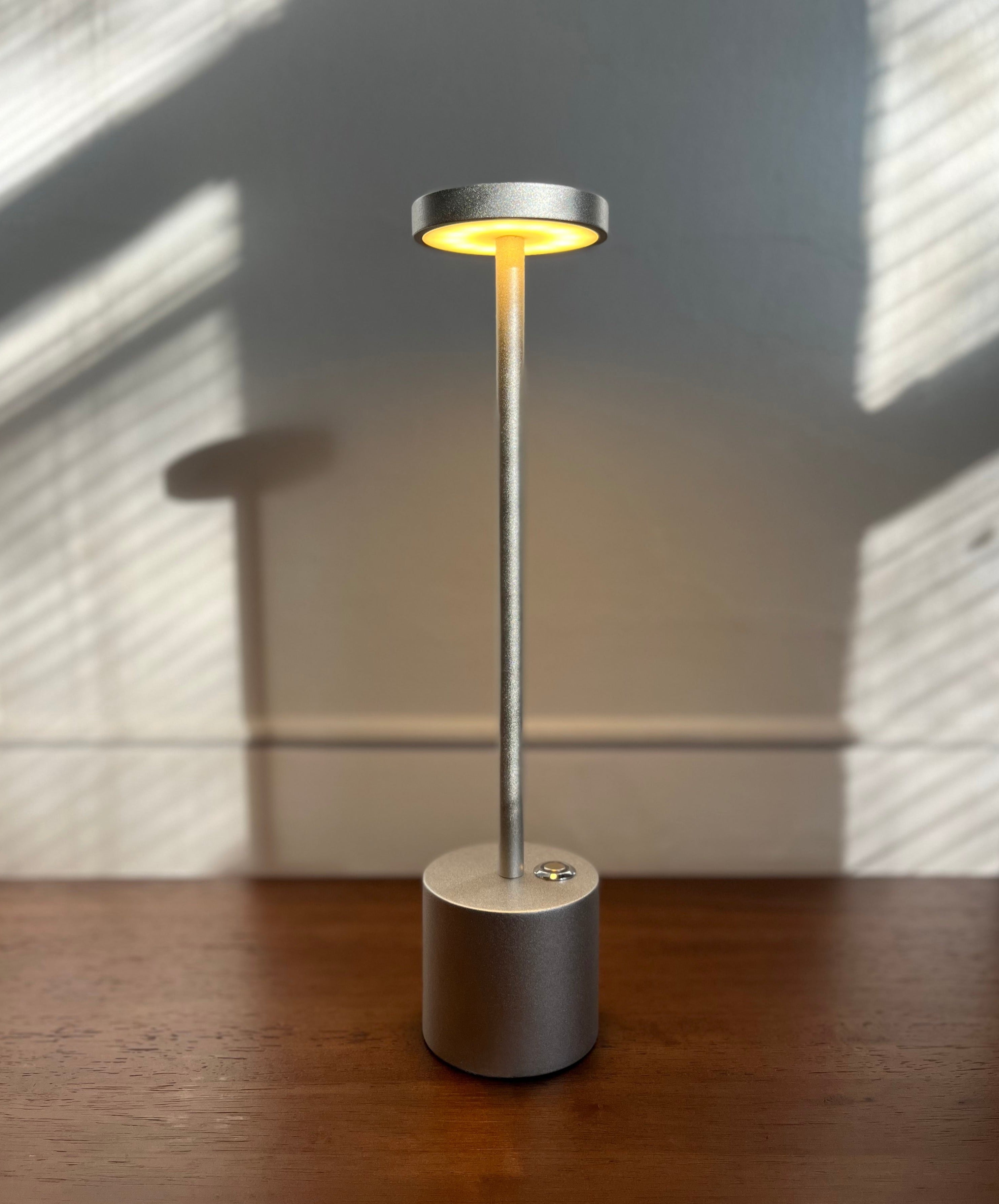 Loft LED Cordless Table Lamp - Final Sale Silver