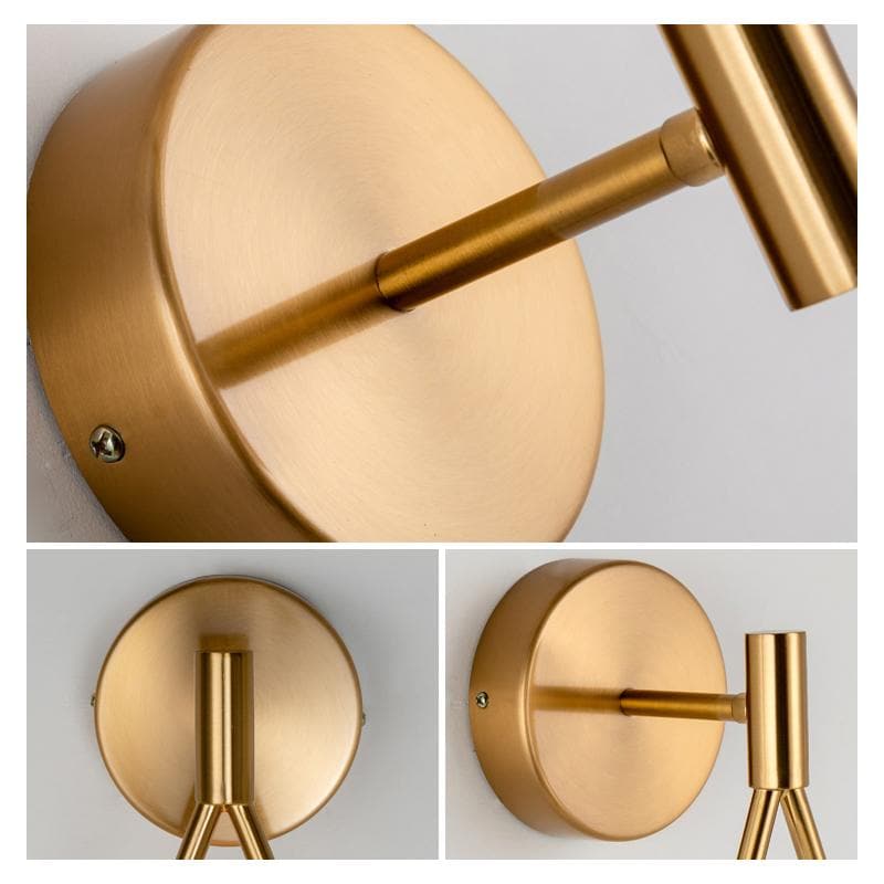 Loop Brass and Sphere Sconce - Final Sale