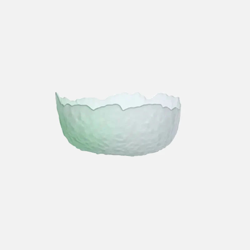 Lulu Frosted Dessert Bowl Green Medium
