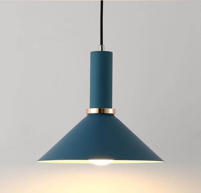 Lumina Colored Pendant Lights Cone Ink
