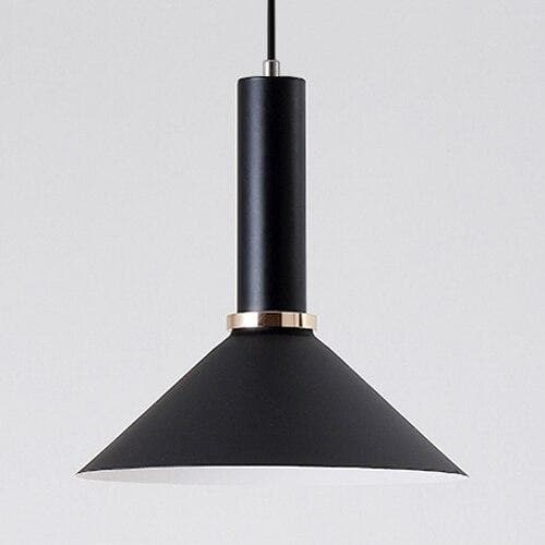 Lumina Colored Pendant Lights Cone Black