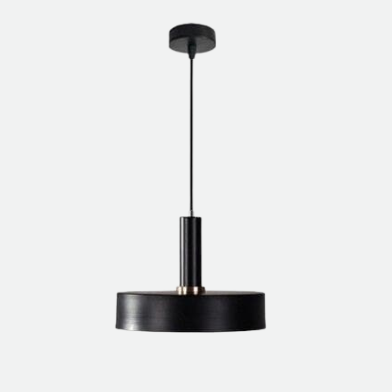 Lumina Colored Pendant Lights Disc Black