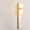 Lumina Twin Globe Marble Wall Sconce
