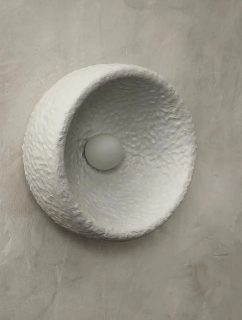 Lunar Textured Wall Sconce Set