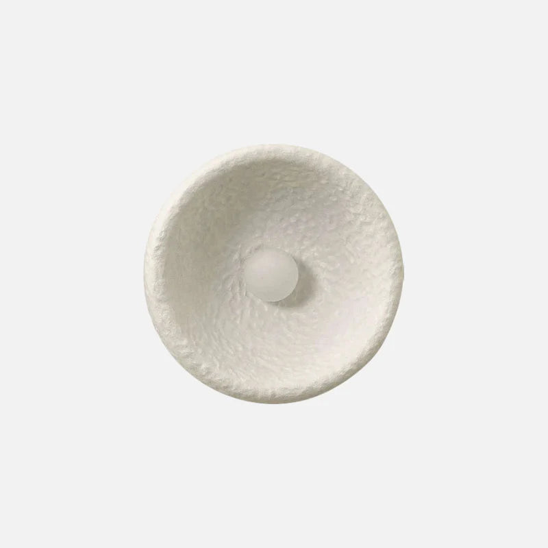 Lunar Textured Wall Sconce Set Medium WHITE