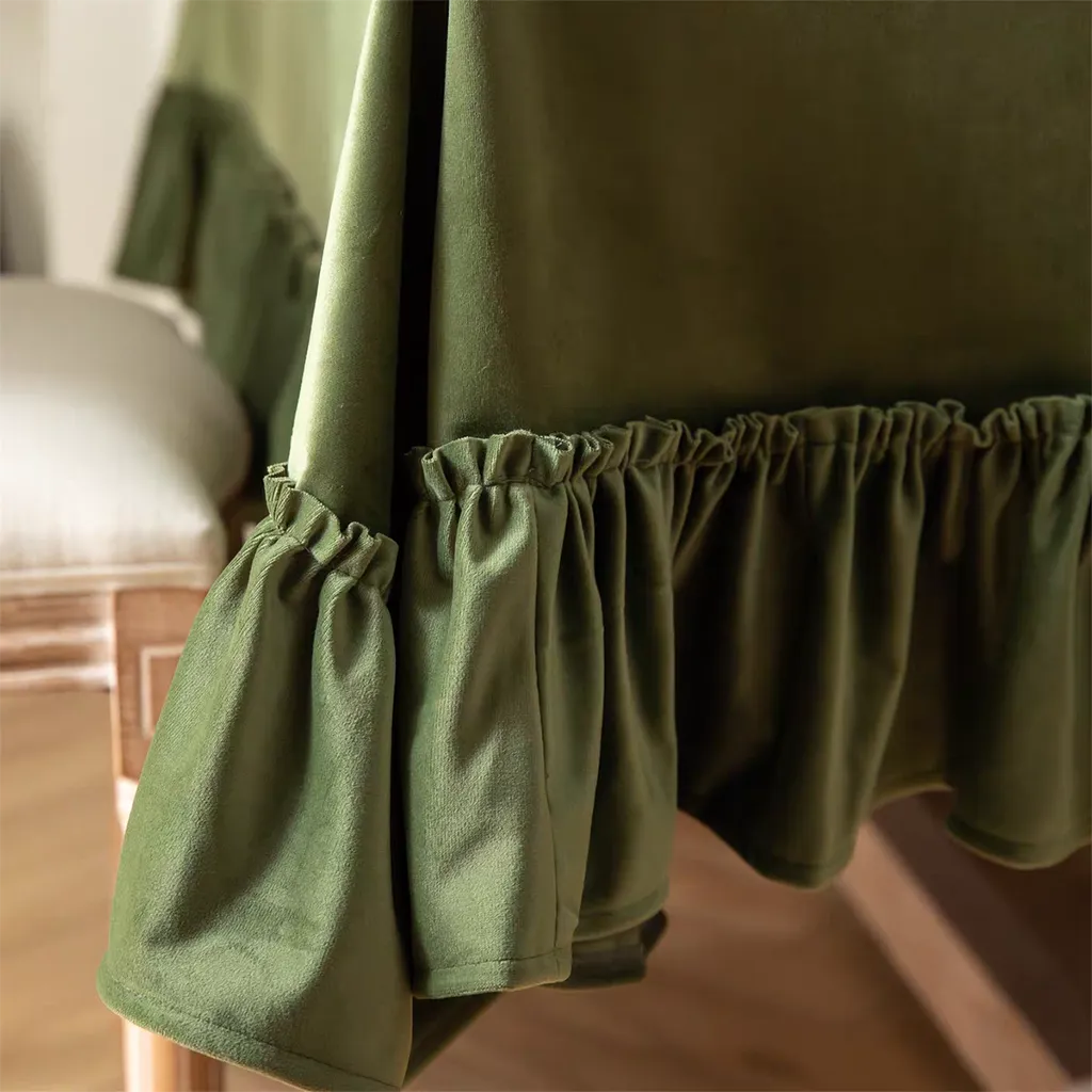 Luxe Ruffle Tablecloth