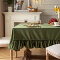 Luxe Ruffle Tablecloth