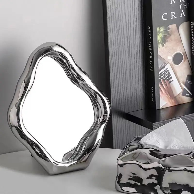 Liquid Form Vanity Desk Mirror