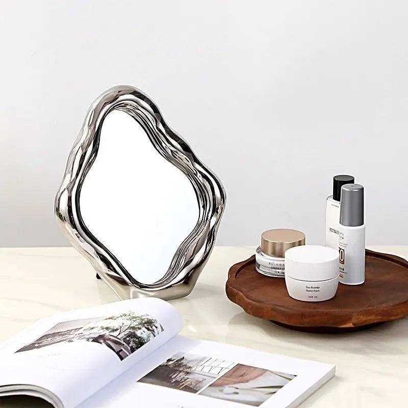 Liquid Form Vanity Desk Mirror