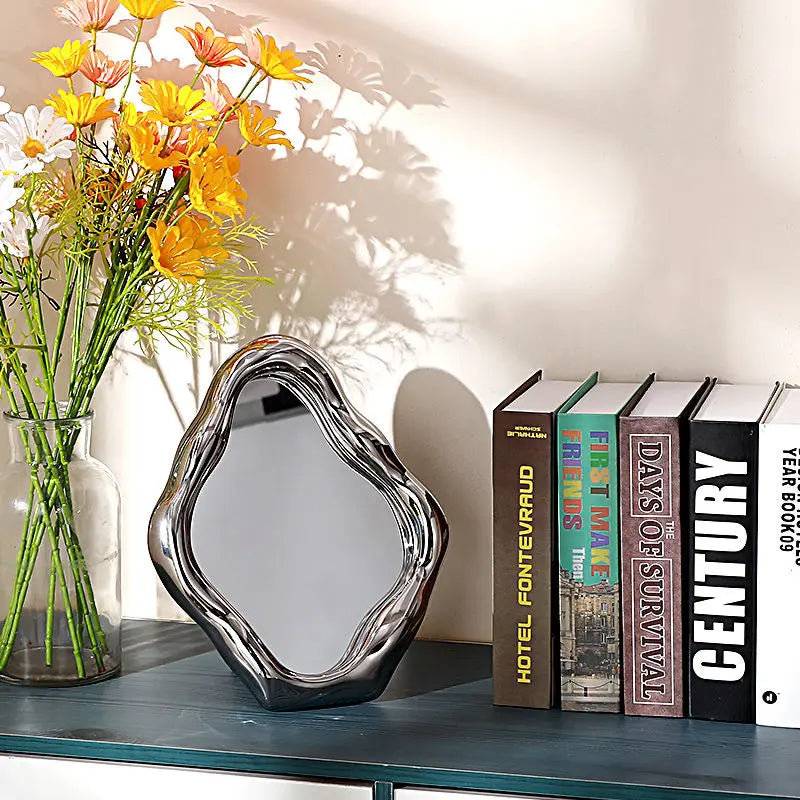 Liquid Form Vanity Desk Mirror